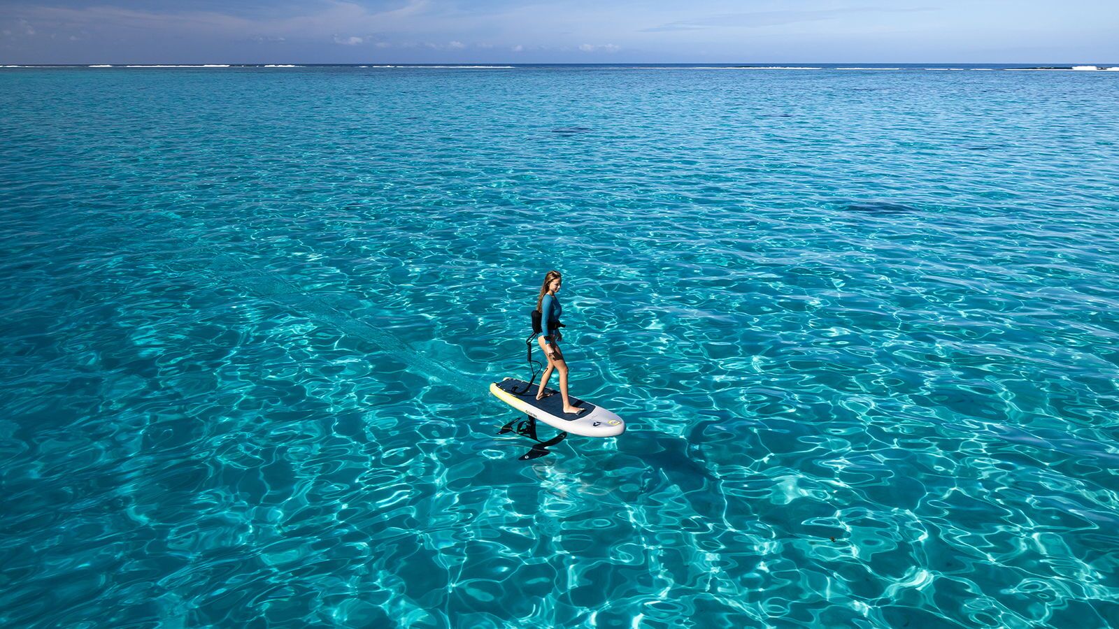 Foil Assist rider on wave